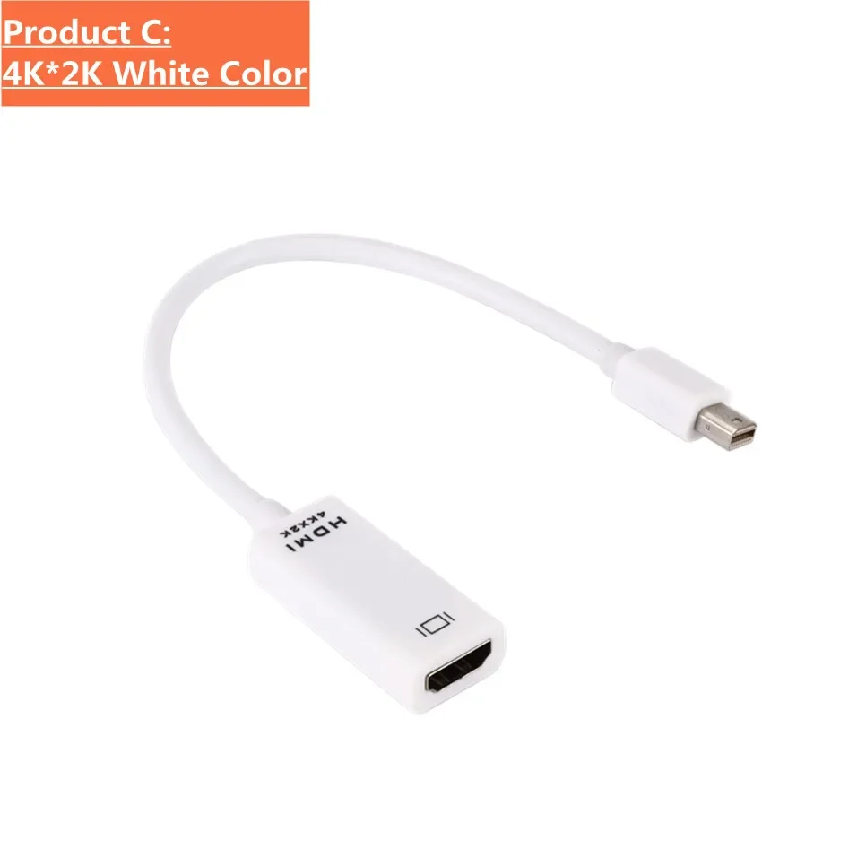 Premium 4K HDMI-compatible Display Adapter Cable for TV and Projector Display Conversion