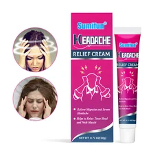 

20g Headache Relief Ointment Natural Herbal Head Pain Neck Muscle Relief Cream For Headache Dizziness Health Care