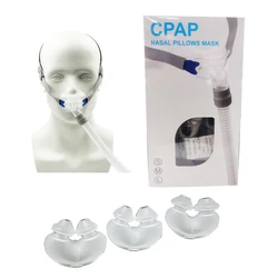 Ultra - Comfort Resoxy Nasal Sleep Mask with Multi - Size Silicone Cushions - S M L in 1 (1pc Basic version)