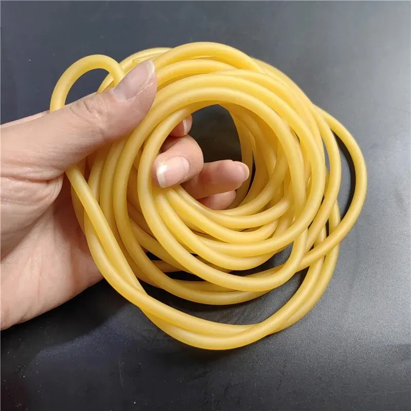 Latex Slingshot Tube Plain Colour Rubber Hunting And Shooting High Elastic 2mm X 5mm/0.08 X 0.2in