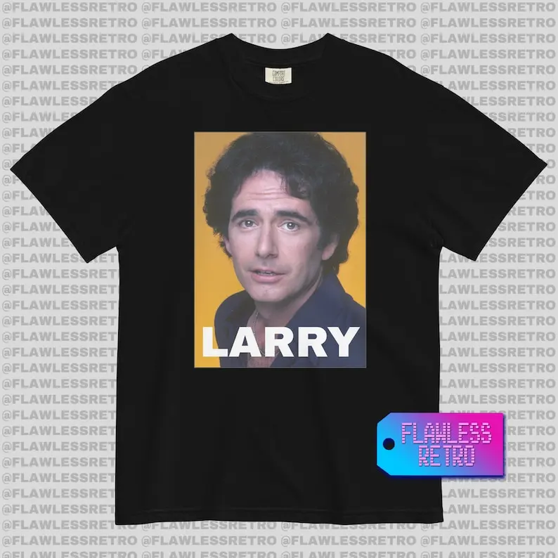 THREE'S COMPANY - LARRY Retro 70s & 80s Cult Tv Tee