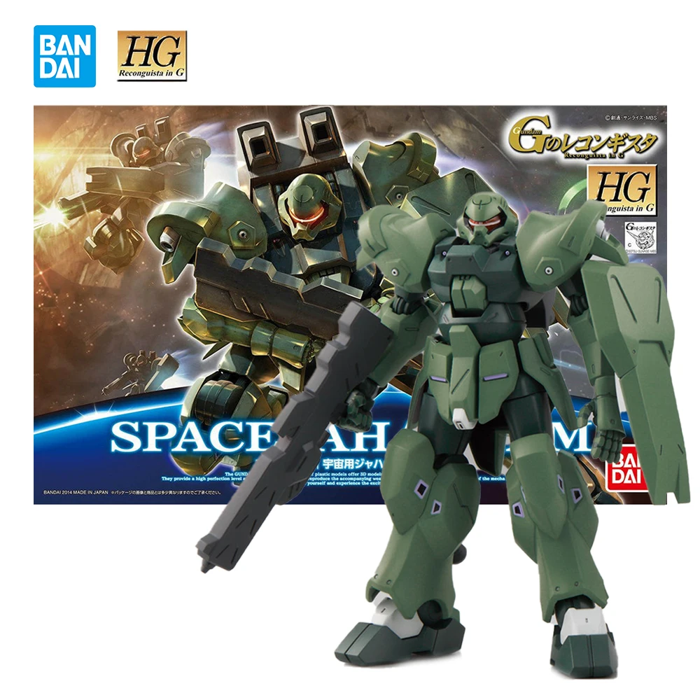 

In Stock Bandai HG 1/144 Gundam Space Jahannam Model Kit Assemble Birthday Anime Figures Toys Collectible Gifts for Boys