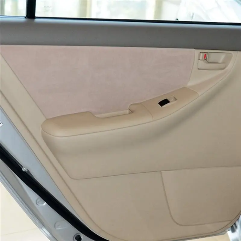 A77E-For Toyota Corolla 2007-2012 내부 도어 팔걸이 패널 교체 커버 베이지 컬러 도어 레스트 뚜껑 패드 액세서리