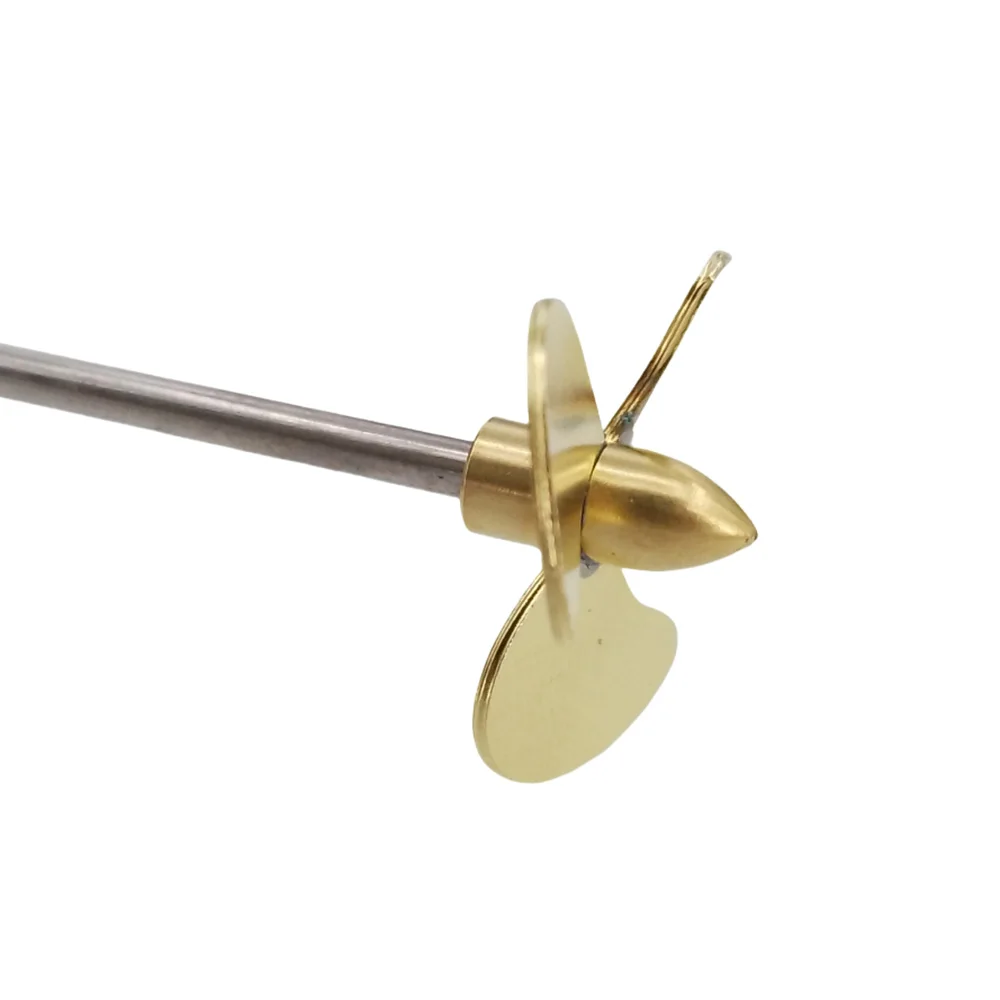 Hélice bateau RC 2mm 19mm cuivre 3 pales gauche droite paire