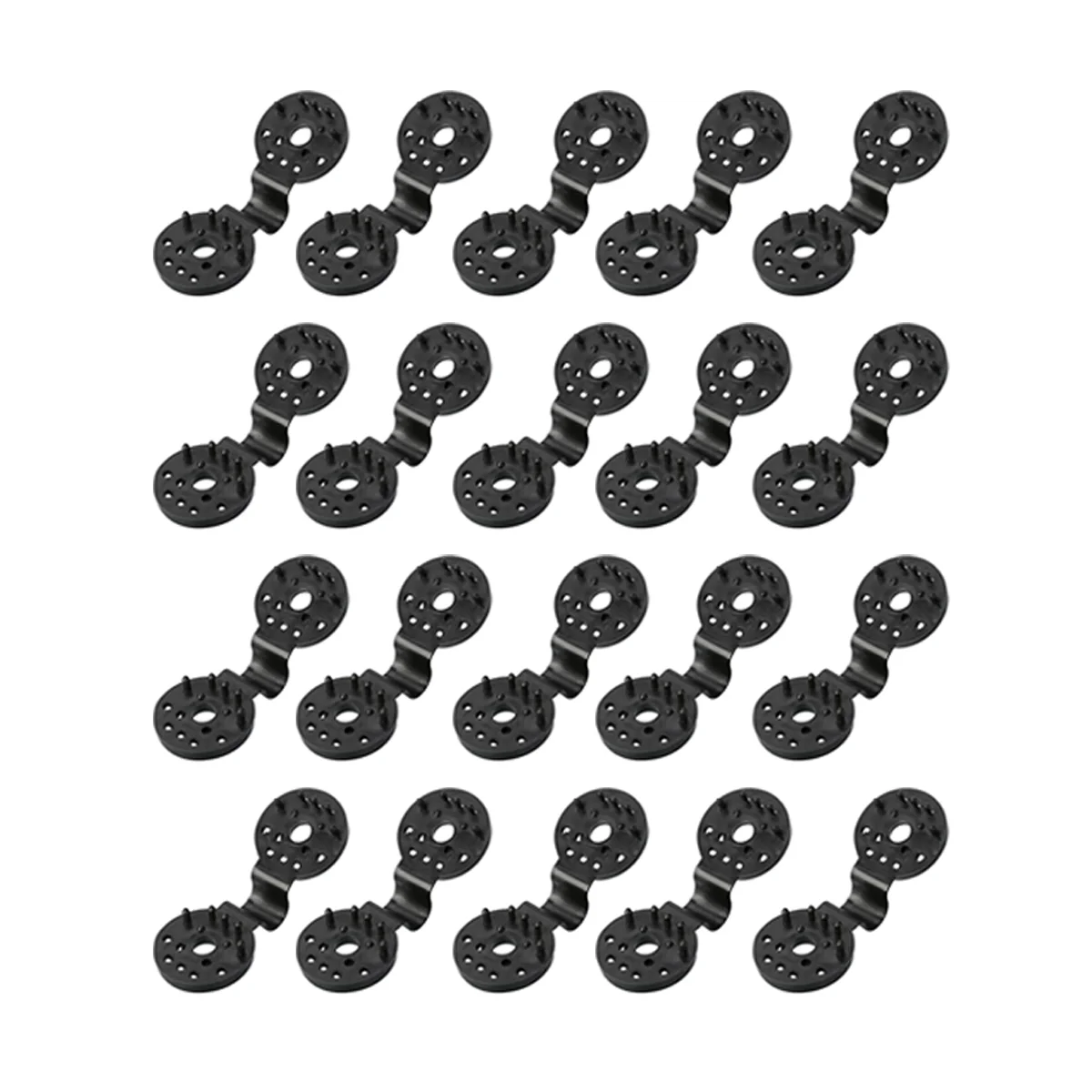 

20PCS Shade Cloth Heavy Duty Lock Grip, Shade Cloth Plastic Clips Reusable Plastic Clips