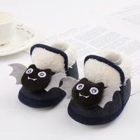 Winter Cute Cartoon Baby Shoes Boy Girl Booties Cotton Soft Sole Non-Slip Warm Toddlers First Walkers Infant Crib Shoes 0-18M 3