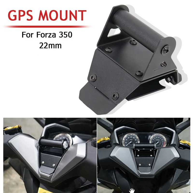 

For Honda Forza350 Forza 350 2017-2019 Motorcycle GPS Mount Navigation Bracket Phone Holder Stand Accessories