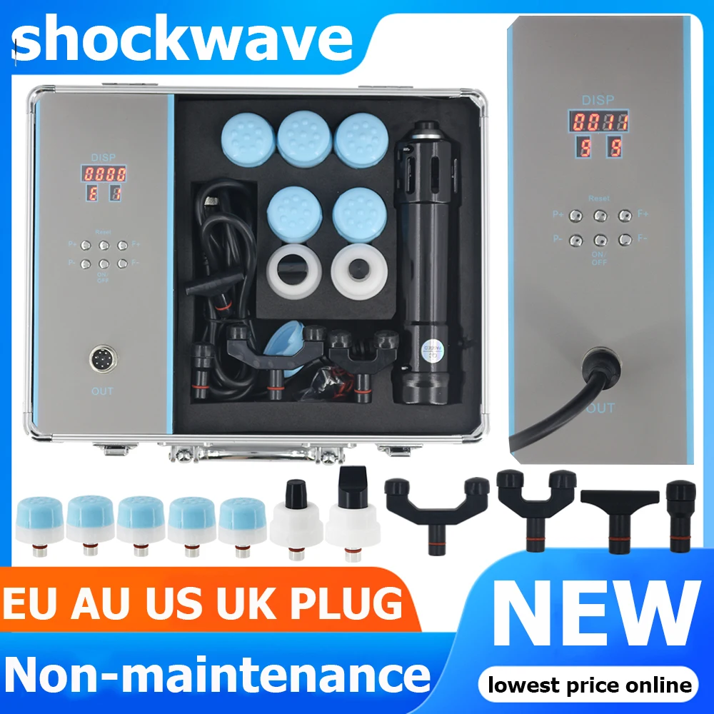 

Extracorporeal Shockwave Therapy Machine Healthcare Equipment Shock Wave Massage for Erectile Dysfunction Pain Relief Body Relax