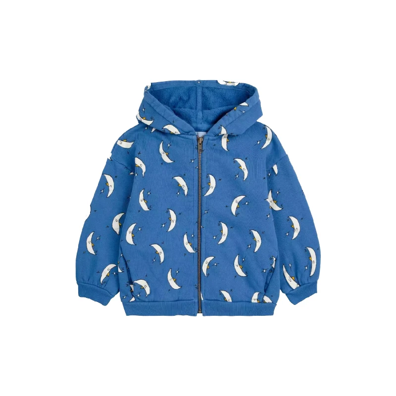 Kids Sweatshirts AW24 Printed Long Sleeve Hooded Jacket for Girl Boy