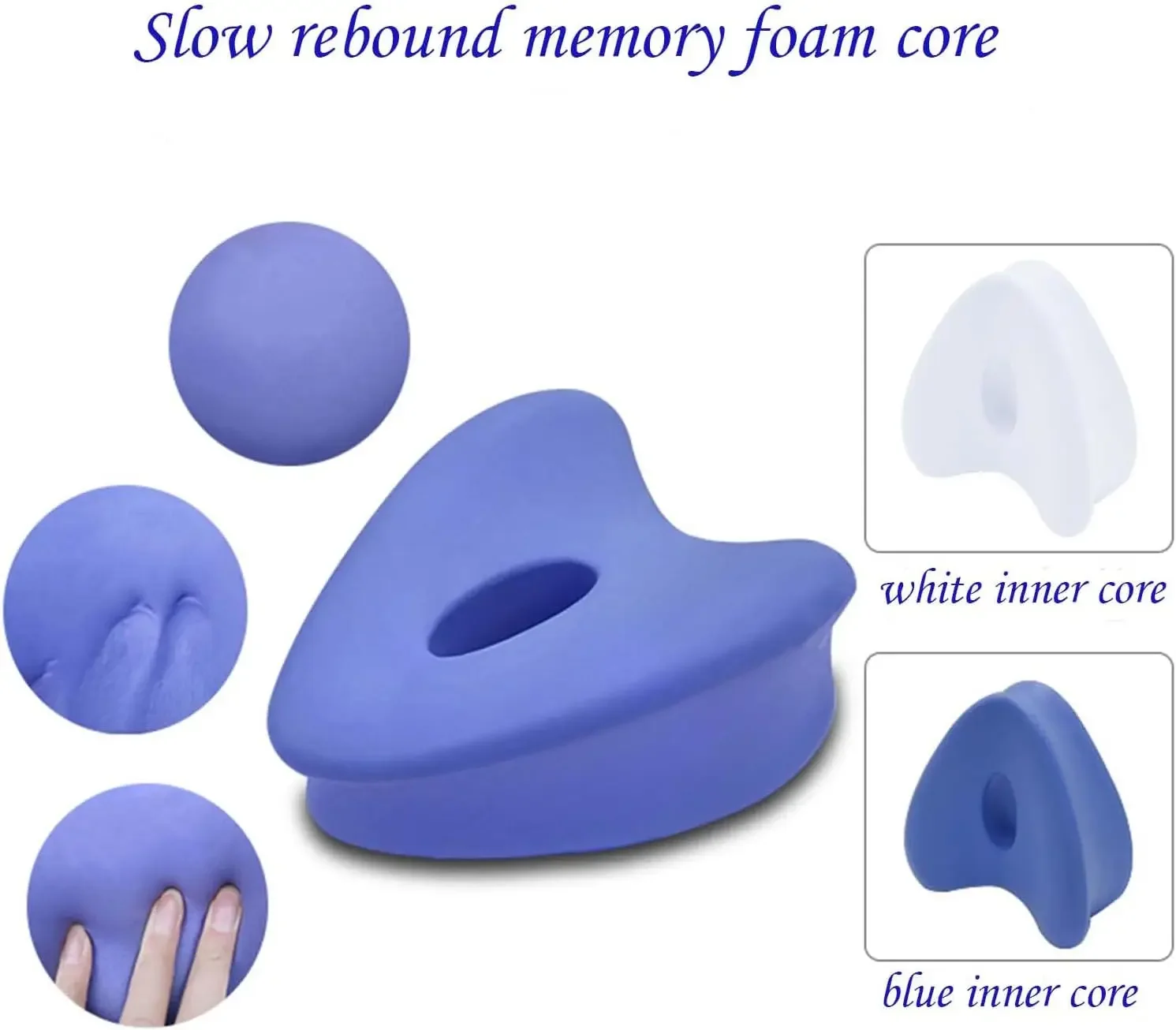 Hip Alignment Pillow Alignment Pillows for Side Sleepers Sciatica Pain Relief Pillow Smooth Spine Alignment Pillow Leg Pillow 4