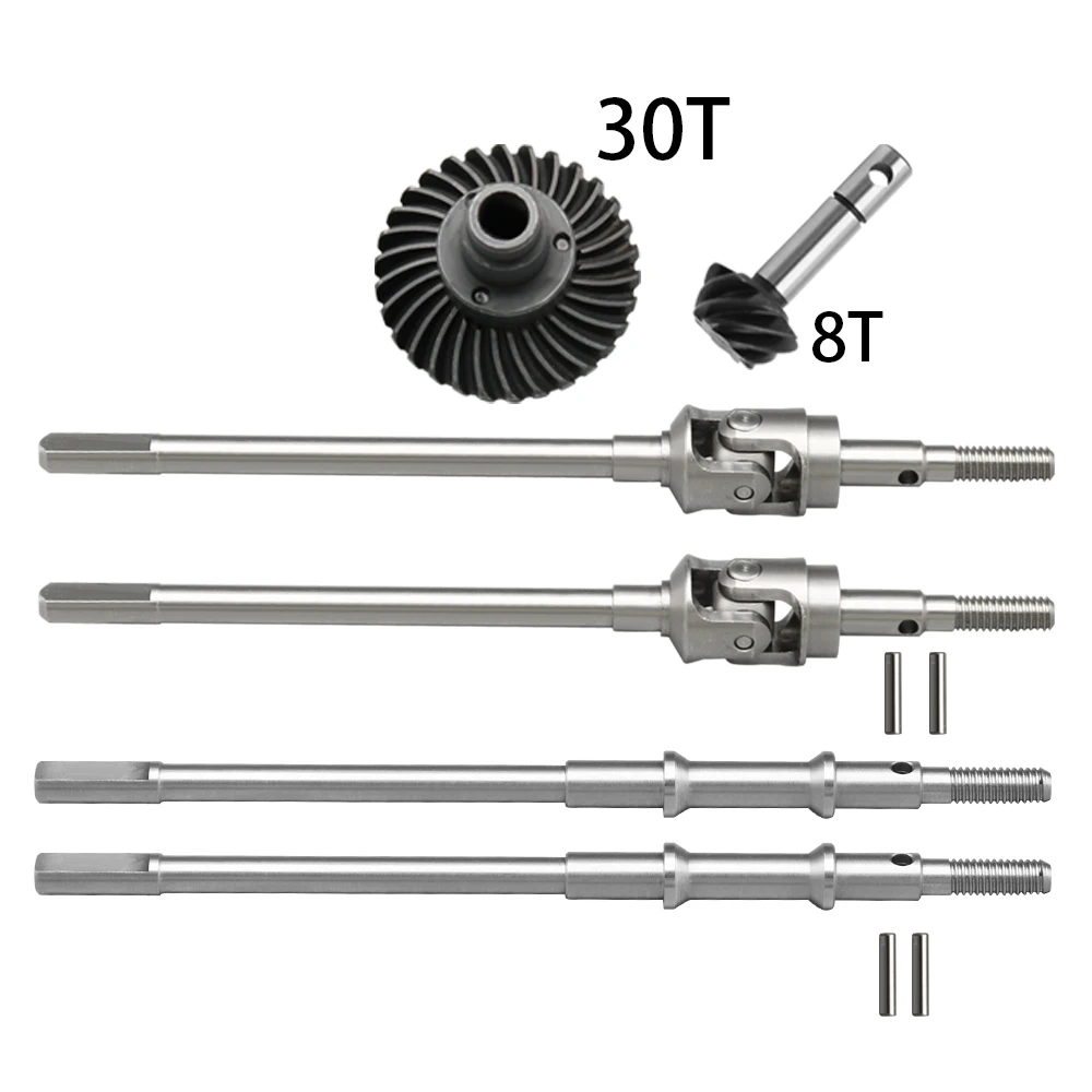 Scx10 ii ar44アキシャルアクスル,フロントおよびリアジョイント,ギア