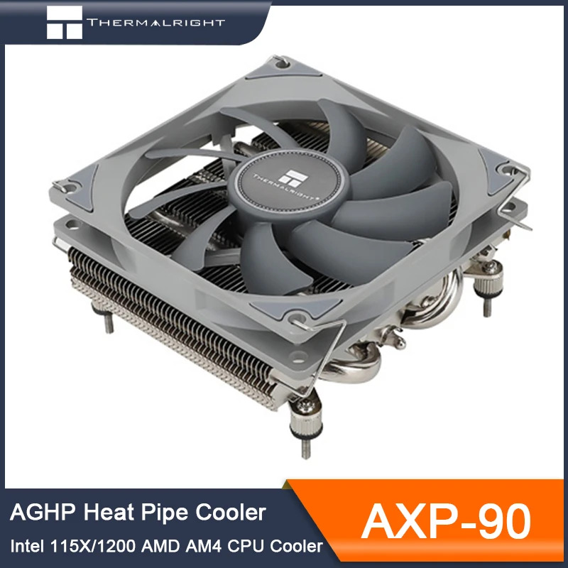 Thermalright Axp90 High Profile Itx Cooler 47mm 4heatpipe Low Profile ...