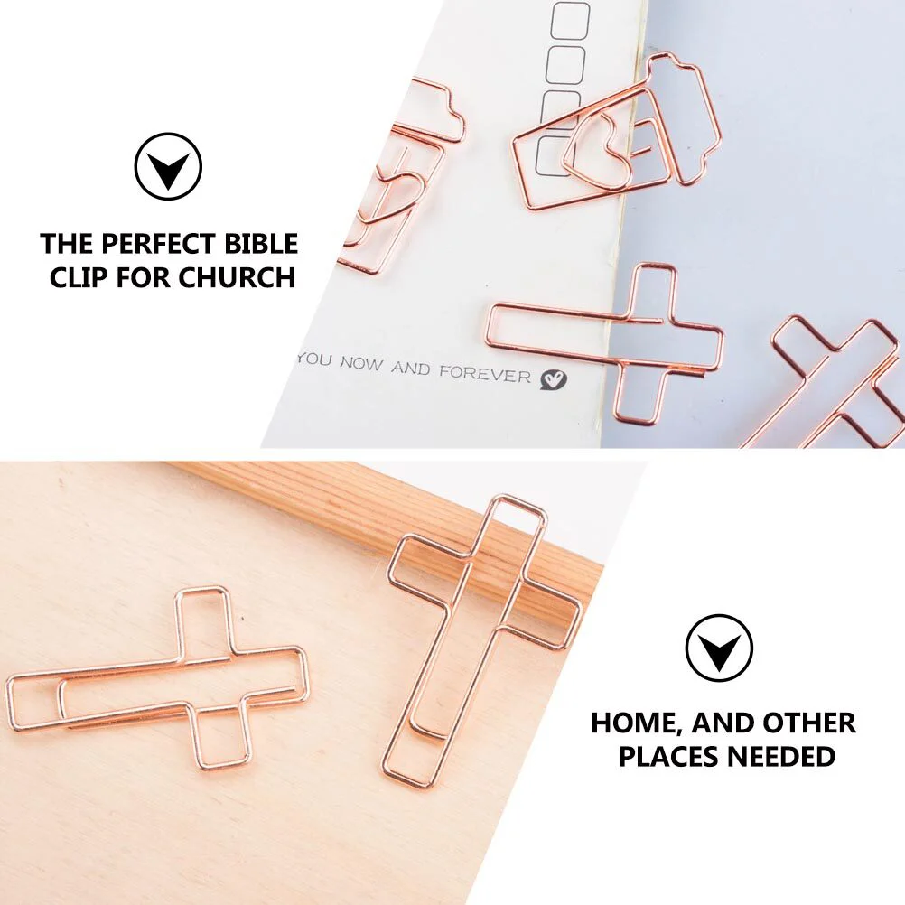 Church & Cross Paper Clips Bible Journaling Bible Clips Christian