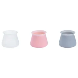 Silicone Chair Leg Floor Protectors - Set of 12/24 - Non - Slip Furniture Pads - 24 pcs (Mix)