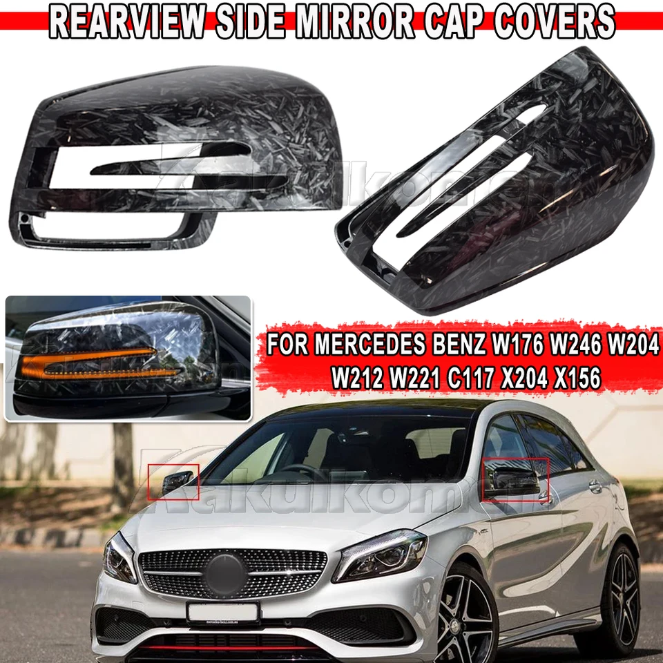 用 W176 用 W246 用 W212 用 W204 用 X156 用 X204 用 W221 用 CLA クラスウインカーライト 互換性が あるサイドミラーライト ターンシグナルライト メルセデスベンツ用 W221 W212 W204 W176 W246 X156 LED点滅ライト  ,ダイナミックシグナル,点滅ライト,ウォーター ... ミラーアセンブリ と互換性のあるベンツ用 W176 W246 W204 W212 W221 C117用 X204 X156用 サイド