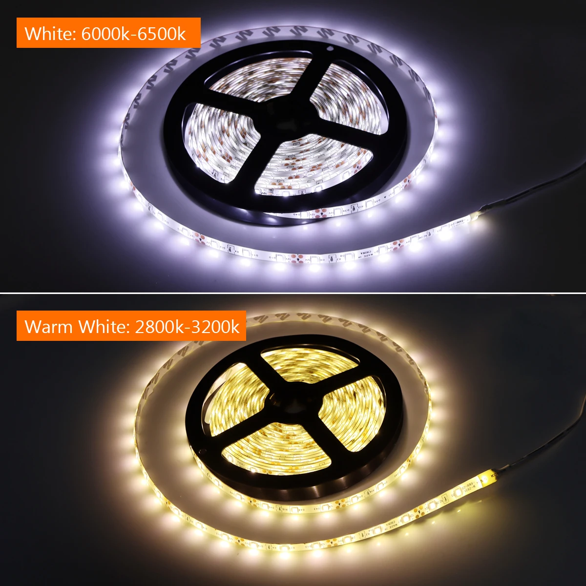 무선 PIR 모션 센서 주방 LED 스트립 조명, DC12V EU 미국 야간 램프 주방 캐비닛 침실 옷장 Led 조명 조명기구