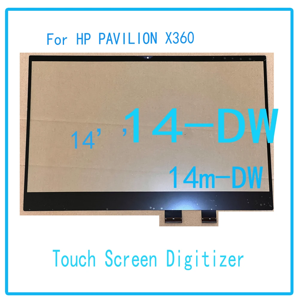 Vitre Tactile (digitizer) Avec Cadre Pour HP Pavilion X360 14-ba094sa - 14 Pouces, Occasion, Fonctionnel