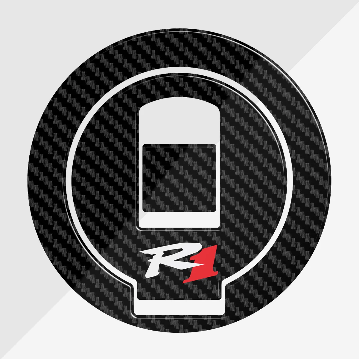 

3D Carbon Fiber Tank Pad Gas Cap Decal Protector Cover For Yamaha YZF-R1 R1 R 1 1998 1999