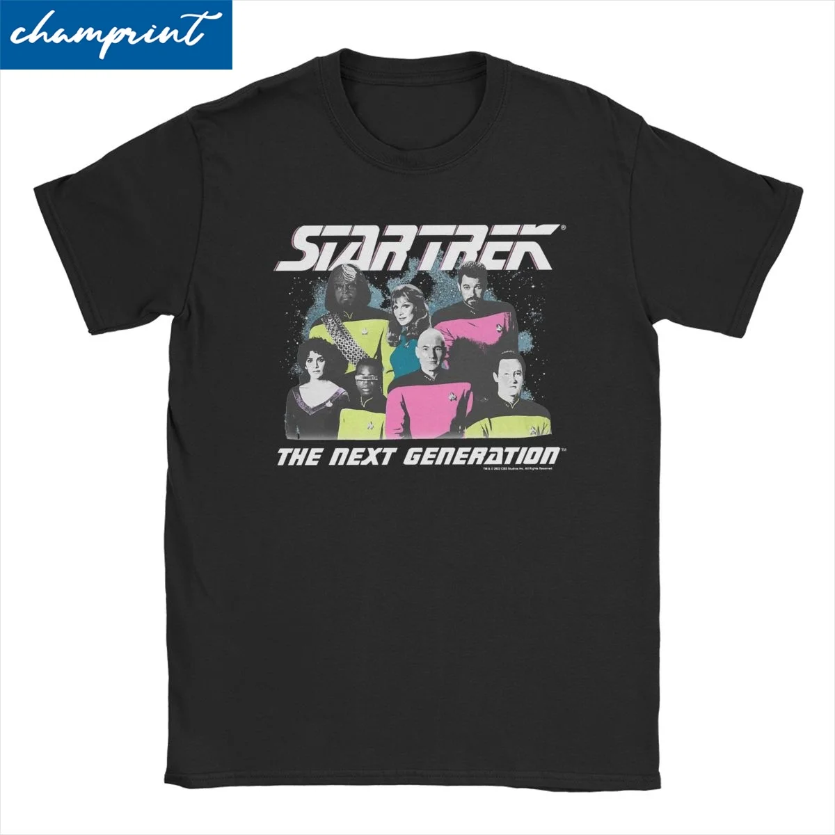 Novità Stars Treks Generation Neon T-Shirt Uomo Donna Girocollo 100% Cotone T-Shirt Manica Corta T-Shirt Vestiti Estivi