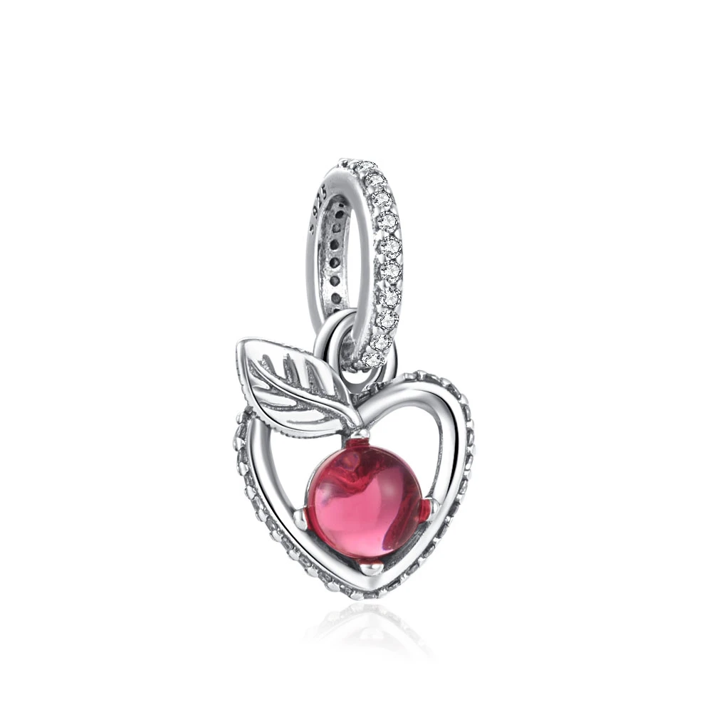 New 925 Sterling Silver Disney Mermaid Princess Elsa dress Charms Bead Fit Original Bracelets Pendant Charm DIY Women Jewelry 2