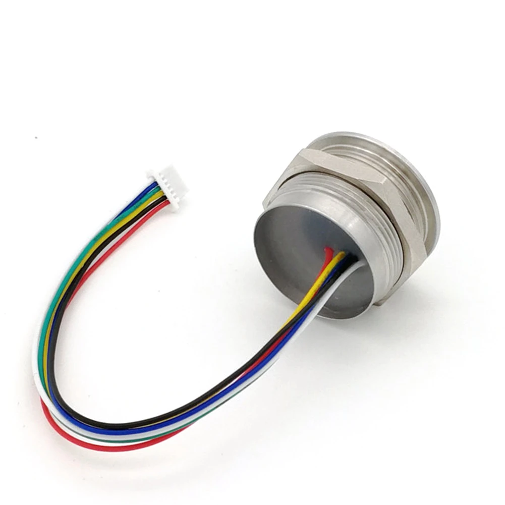 ABIY-R503 Circular Round Ring Indicator LED Control DC3.3V MX1.0-6Pin Capacitive Fingerprint Module Sensor Scanner-19mm