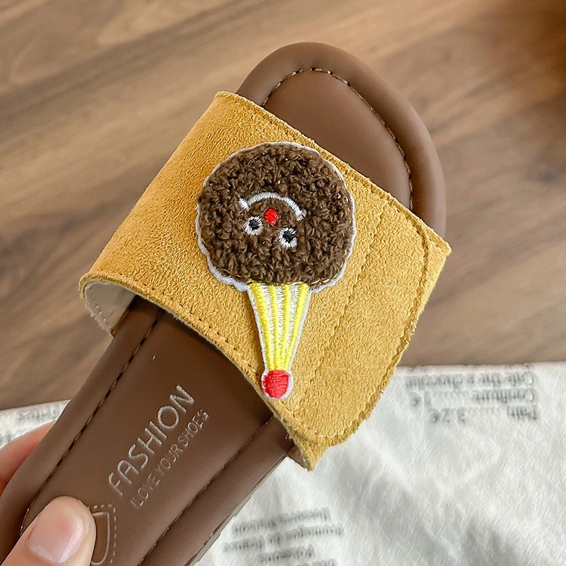 Girls Non Slip Summer Beach Slippers