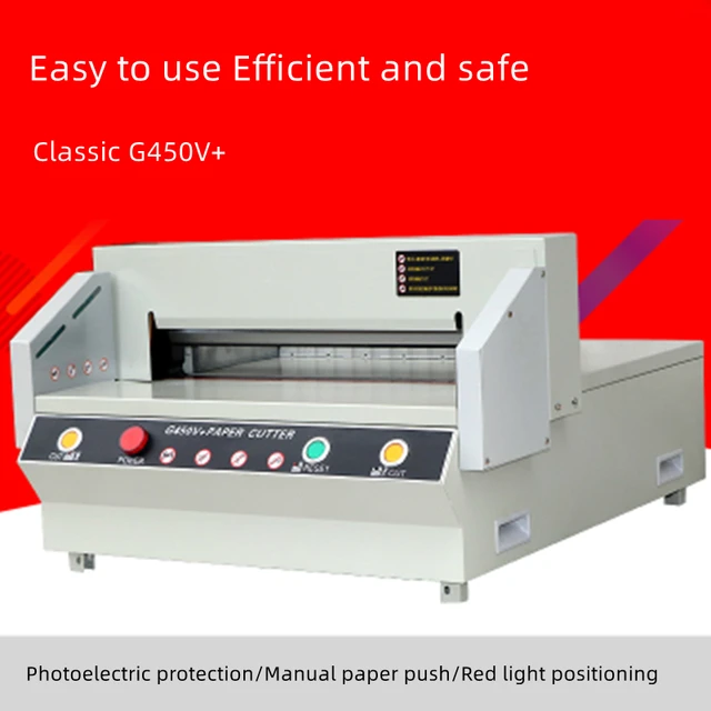 Heavy Duty Electric paper cutter 450mm digital automatic Cutter paper Paper  Cutting Machine Paper Trimmer 1pc - AliExpress