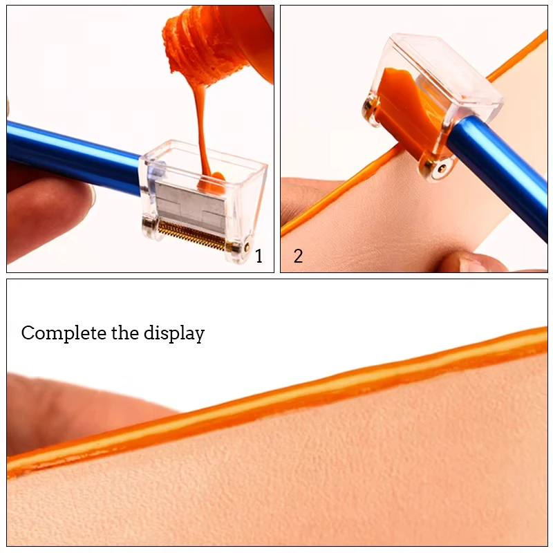 1PC Leather Edge Oil Roller Pen Gluing Dye Pen Applicator Paint Roller Tool DIY Leather Painting Accessories Craft Tool leather tools leather craft tools