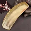 Handmade Horn Comb Natural Long Hair Thickening Household Massage Head Anti Static Loss Combs Hair Styling Detangling 1