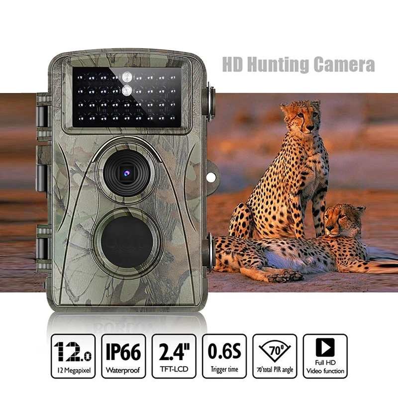 

Охотничья фотоловушка, 12 МП, 1080P, с функцией ночного видения