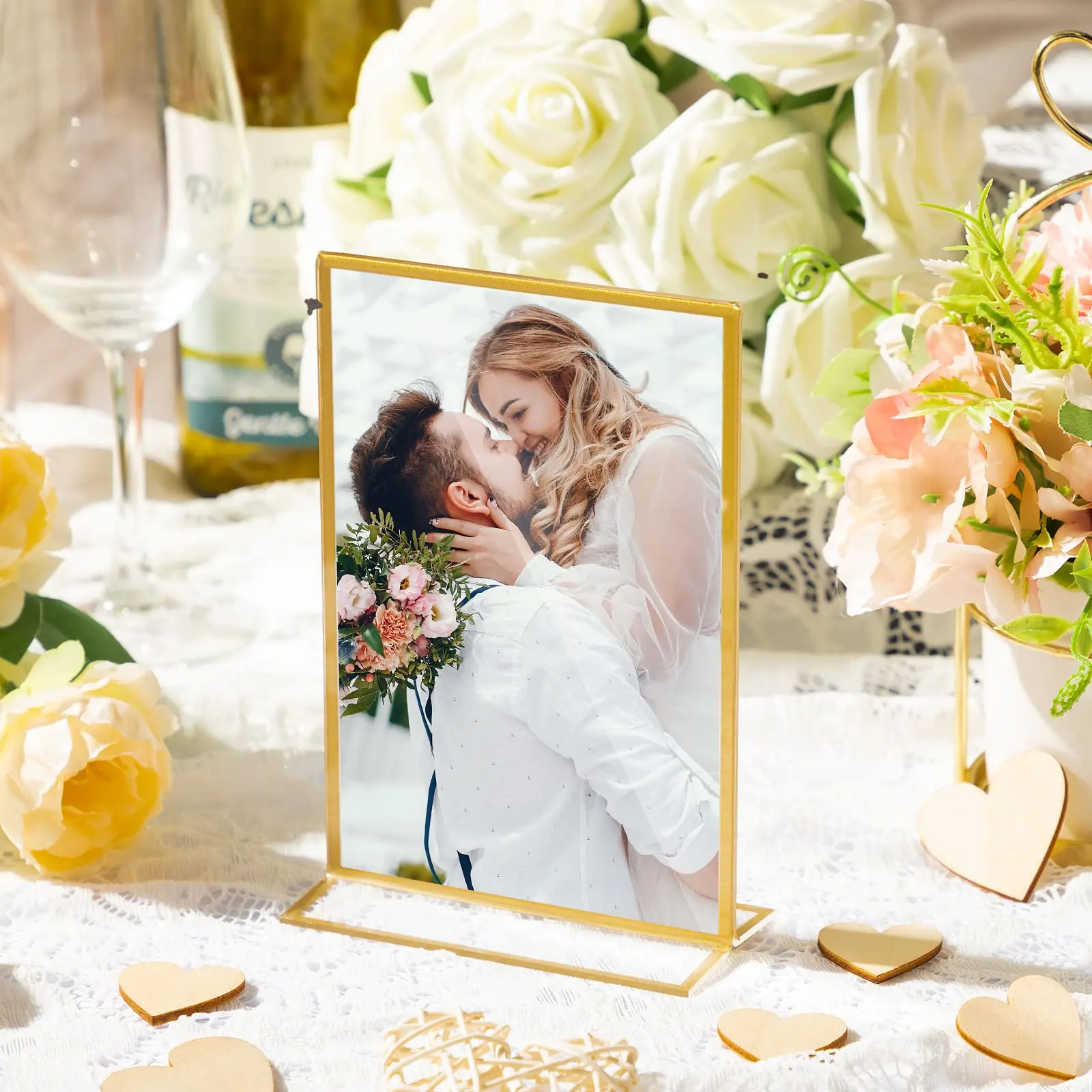 Place Card Holders Wedding Table Numbers Acrylic Sign Holders Restaurant Signs Photos Art Display