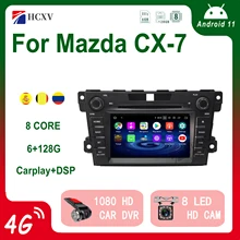 

HCXV Android Car Radio Stereo For Mazda CX-7 Stereo Car Navigation Multimedia System Dvd Player Audio Gps Autoradio Speakers