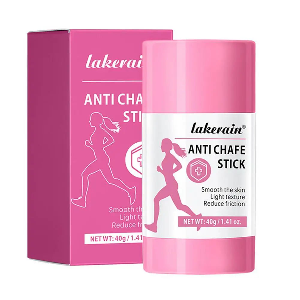 Running Thigh Anti Chafe Balm Chafing Stick Cream 40g Running Chafe Stick Sweat-proof Skin Rescue For Heel Lower Arm Thigh Skin
