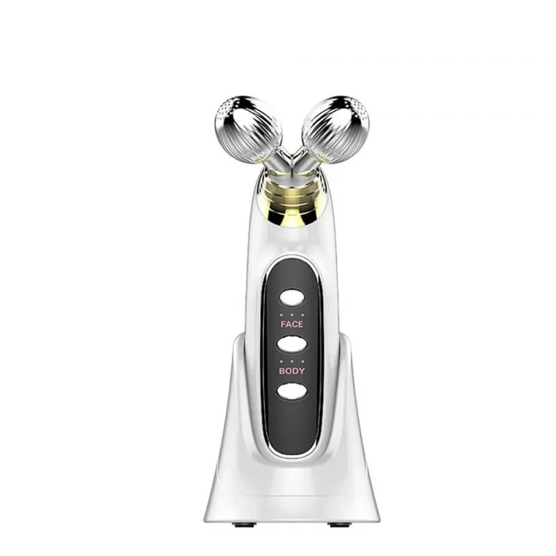 Lift Solution Electrical Muscle Stimulation EMS Double Roller beauty device micro-current firming V-face instrument