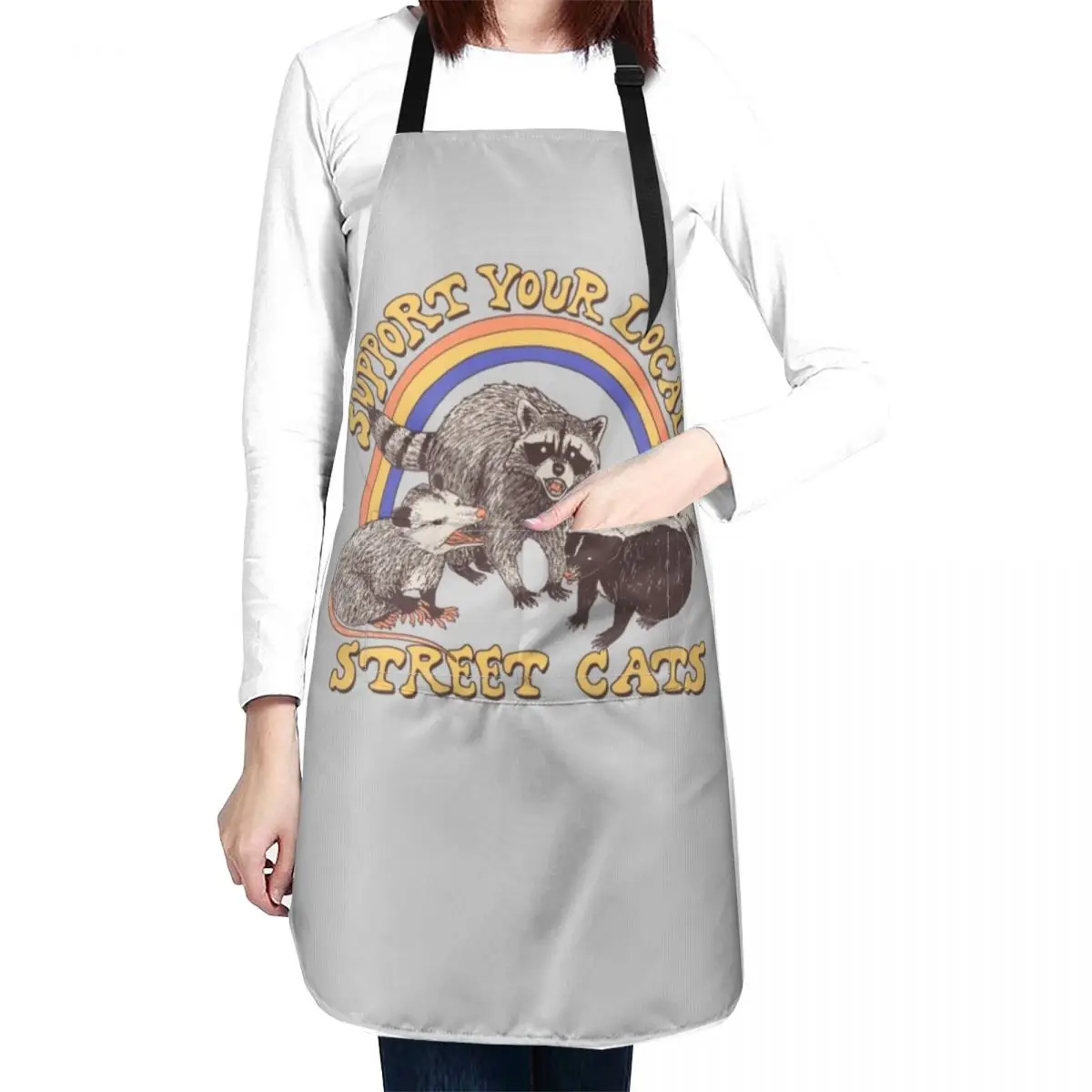 Street Cats Apron Waterproof apron women women's apron