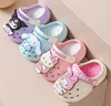 Women Cute Slides Summer Outdoor Sandals Non Slip Cloud Kuromi Cinnamoroll Hole Shoes Fashion Design Hello Kitty Slippers 1