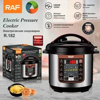 RAF Newest Multifunctional 12L Slow Cooker Smart Programmable Electric Pressure Rice Cooker 2