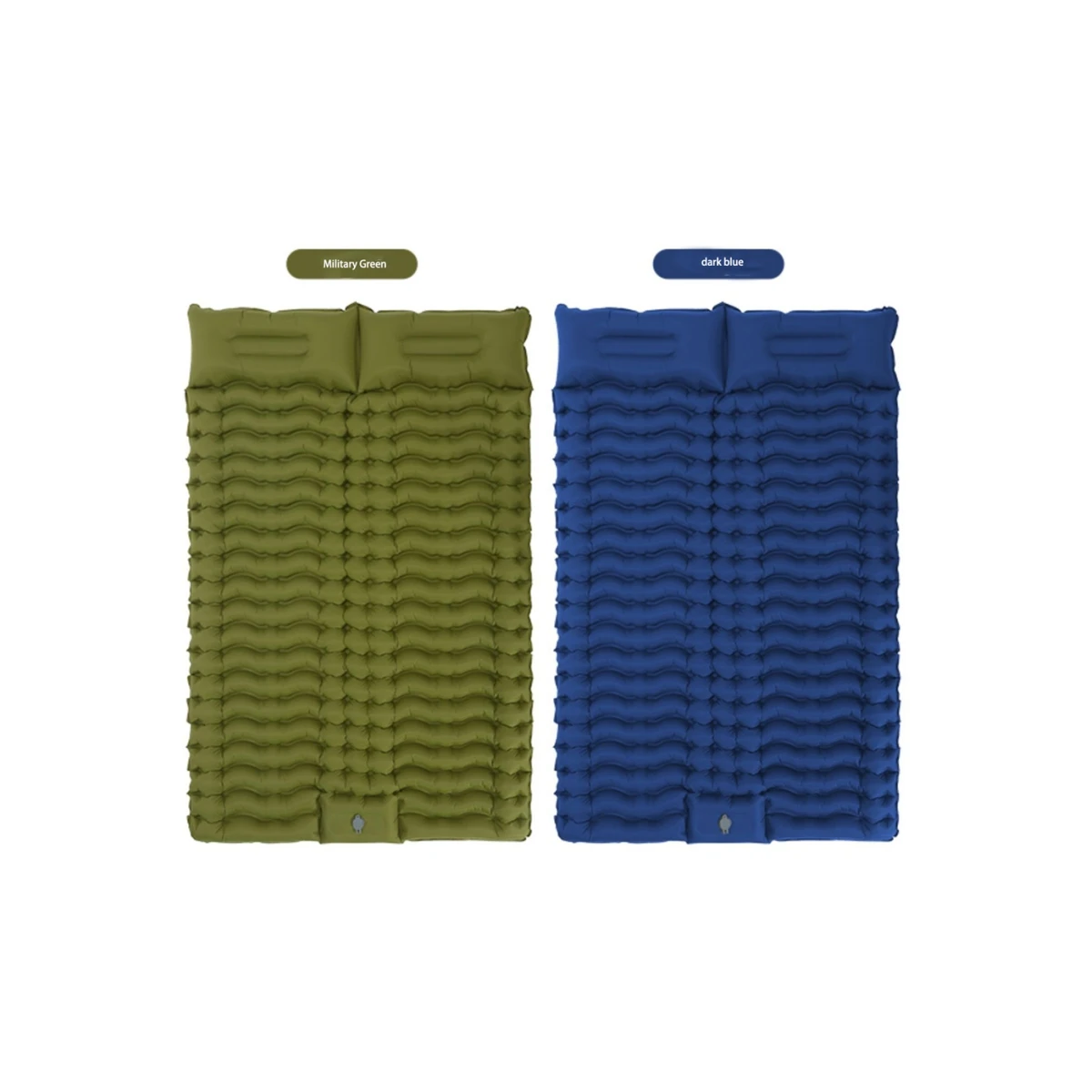 Factory camping mat inflatable air mattress sleeping pad foot automatic folding portable sleeping mat