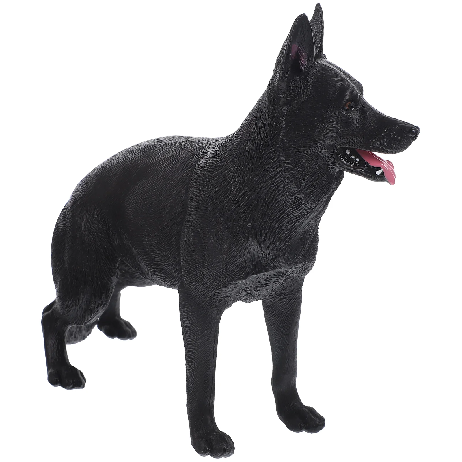 

Children's Simulation Animal Model German Shepherd Toy Dog Statue Realistic Simulated Home Decor