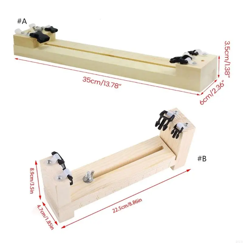 R6FE Bracelet Maker Making Kits Wristband Maker Wooden Paracord Jig Tool for Paracord Braiding, Weaving, DIY, Craft Durable