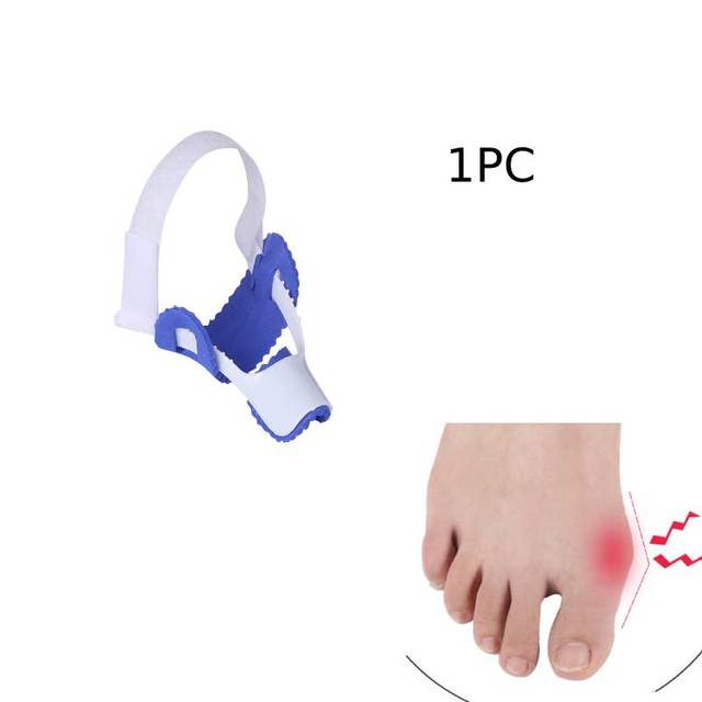 Big Bone Toe Straightener Separator Bunion Splint Foot Hallux Valgus Corrector Splint Foot Pain Relief Foot Care Tool