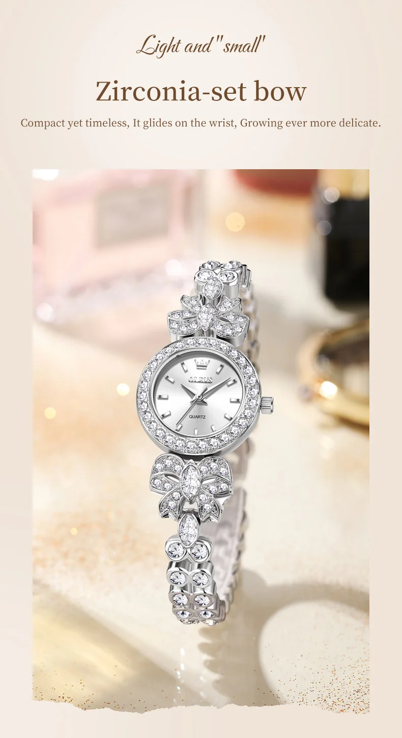 OLEVS 5887 Orologio da donna - Vista sul polso