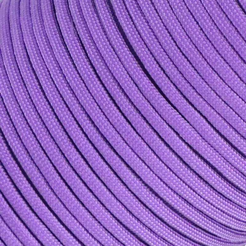 Uxcell Survival Paracord Bracelets, Braided Parachute Bracelet, Purple 