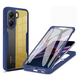 360 Full Body Transparant Schokbestendig Telefoonhoesje en Screen Protector