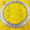 130x101x1 Dial Stainless steel round dial angle piece mechanical accessories Stainless steel decorative plate 6