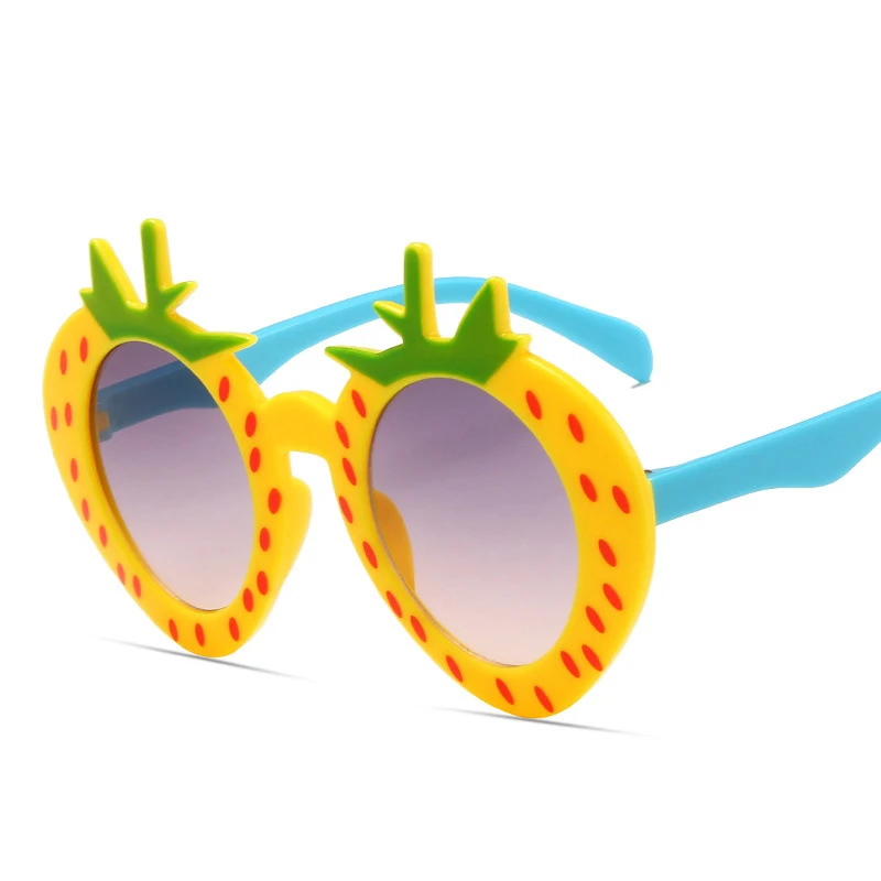 Cute Children's Glasses Cartoon Strawberry Sunglasses Boys/Girls Tide Eyeglasses Funny Party Photograph Prop Photograph Prop