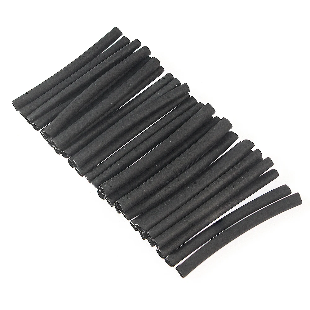 127PCS Heat-shrink Tubing Kit 2:1 black Thermoresistant Tube Electrical Connection Wire Cable Insulation Sleeving heat shrink tubing