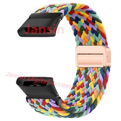 Nylon Weave Loop Magnetic Wristband - Replaceable Sport Strap - Redmi Watch 3 (Style 6)
