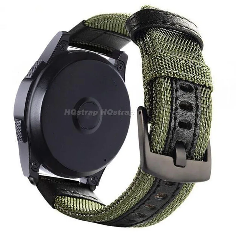 Comfortable Nylon Canvas Sport Strap with Quick Release Mechanism