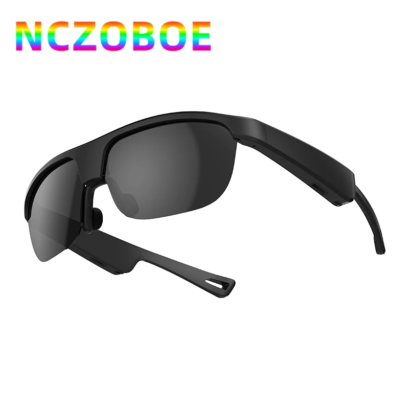 Bluetooth 5.3 Occhiali Anti-Blu-Ray Stereo Sound Voice Control Ipx5 Occhiali Da Sole Bluetooth Wireless Da Esterno Impermeabili